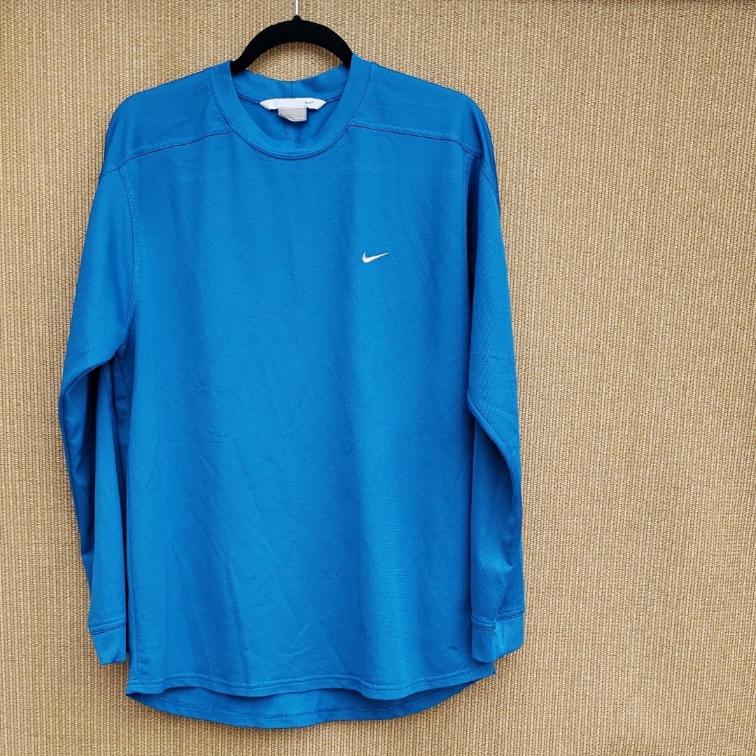 Nike Men's Blue Long Sleeve Shirt